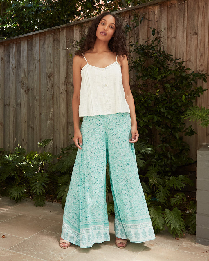 Jasmine White Cami Top